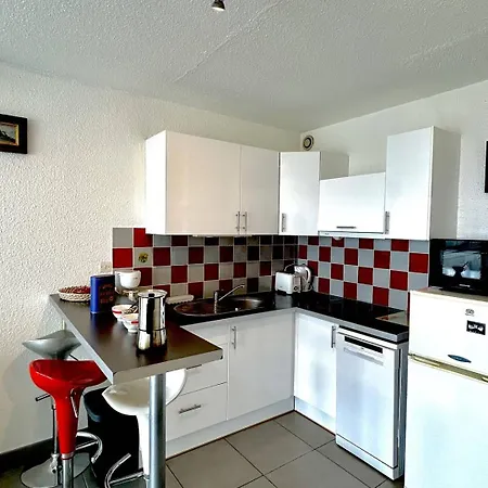 Agreable Studio Acces A La Plage - Parking - 2Balm2 Le Barcares Exterior photo